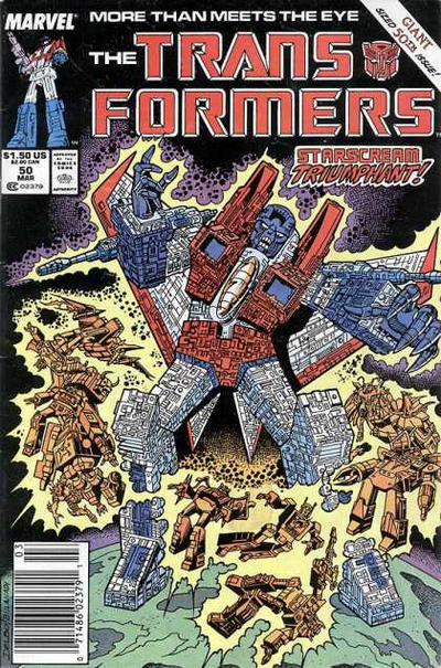 The Transformers #50 [Newsstand]-Fine