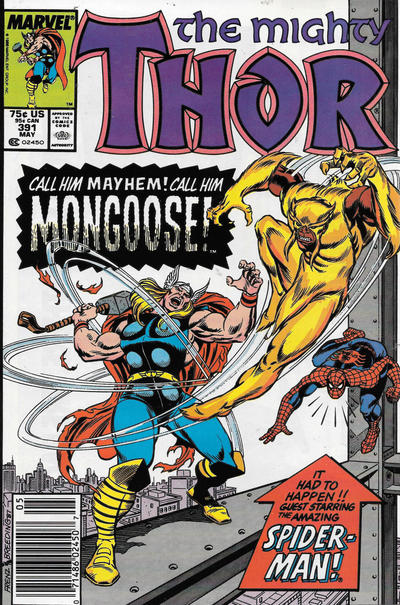 Thor #391 [Newsstand]-Good (1.8 – 3)