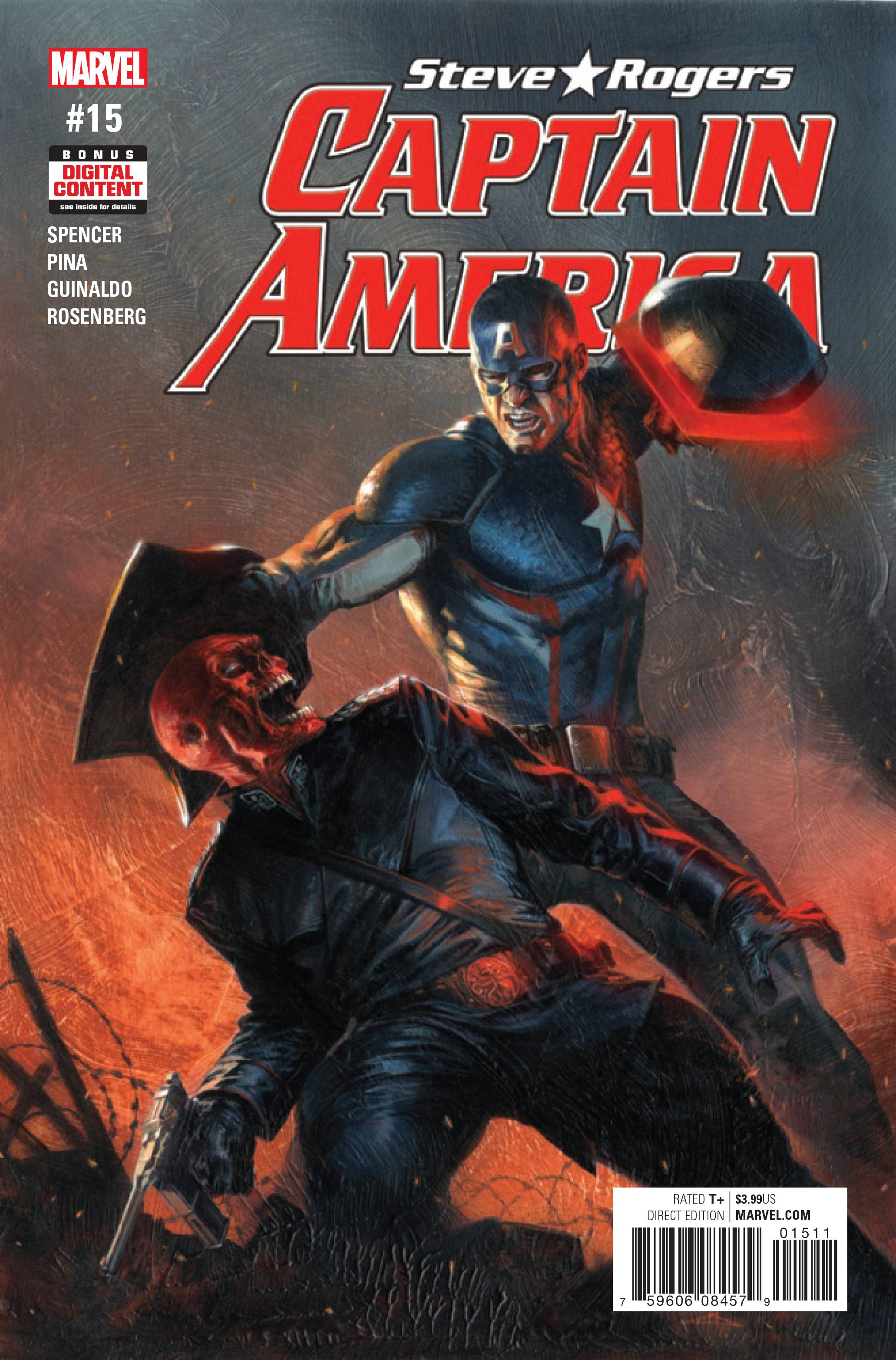 Captain America Steve Rogers #15 (2016)