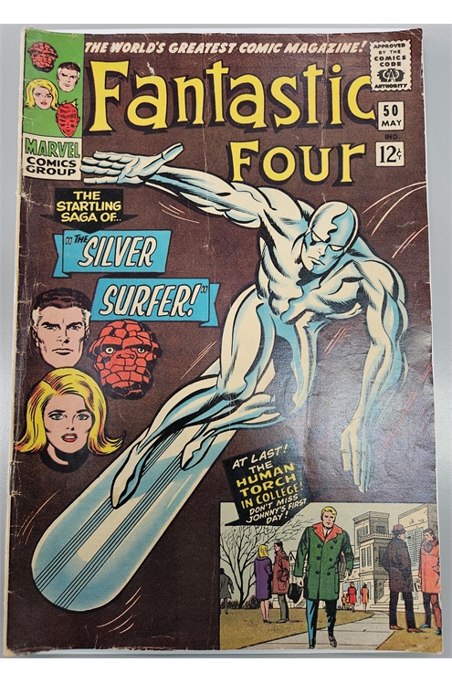 Fantastic Four #50 [Regular Edition](1961) - Vg- 3.5