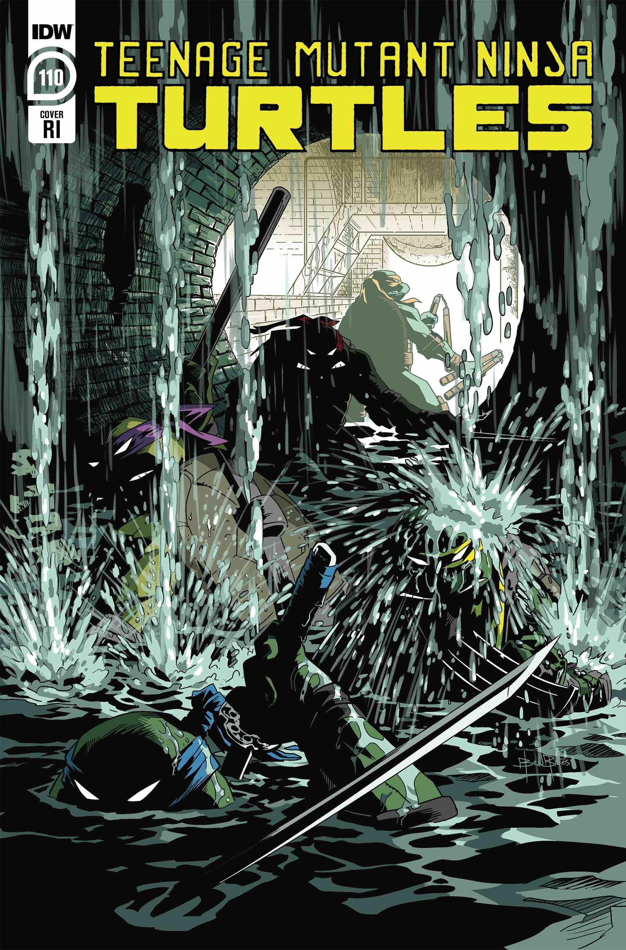 Teenage Mutant Ninja Turtles Ongoing #110 1 for 10 Incentive Ben Bates (2011)