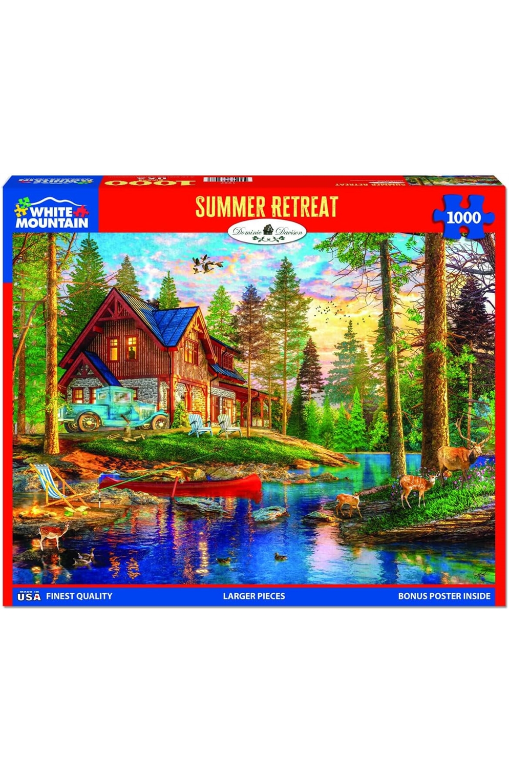 Summer Retreat (1907Pz) - 1000 Piece Jigsaw Puzzle