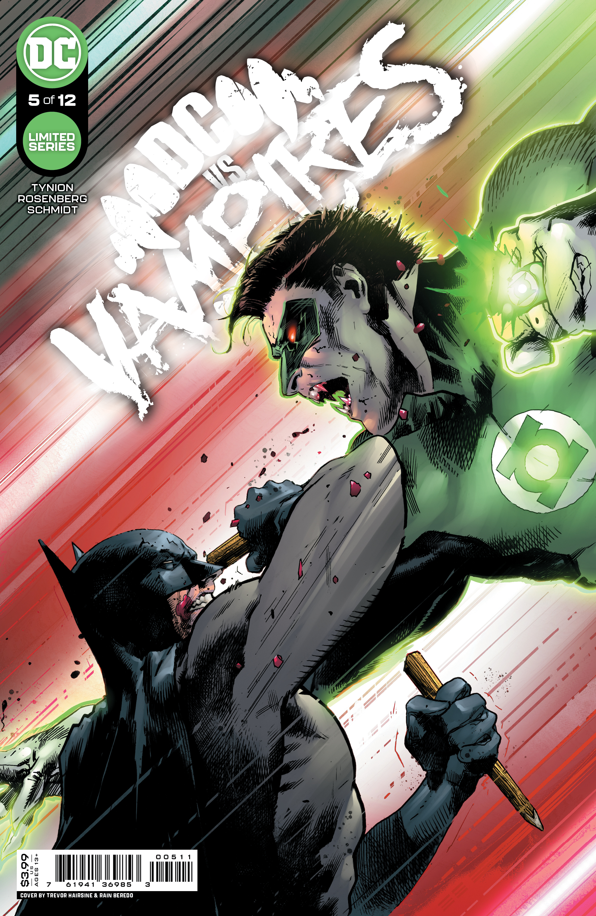 DC Vs Vampires #5 (Of 12) Cover A Trevor Hairsine