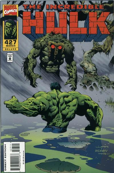 The Incredible Hulk #427 [Deluxe Direct Edition]-Fine (5.5 – 7)