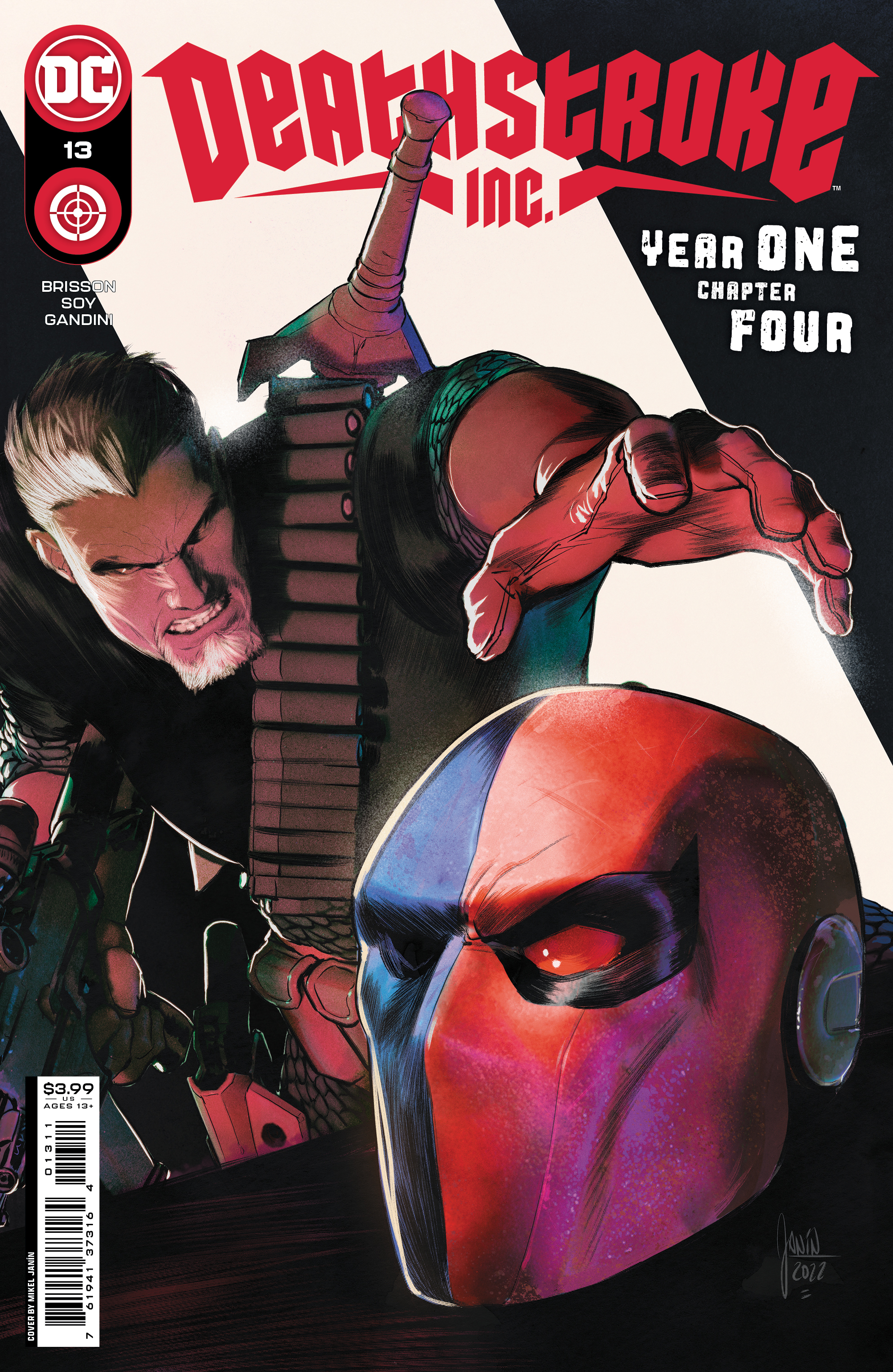 Deathstroke Inc #13 Cover A Mikel Janin (2021)