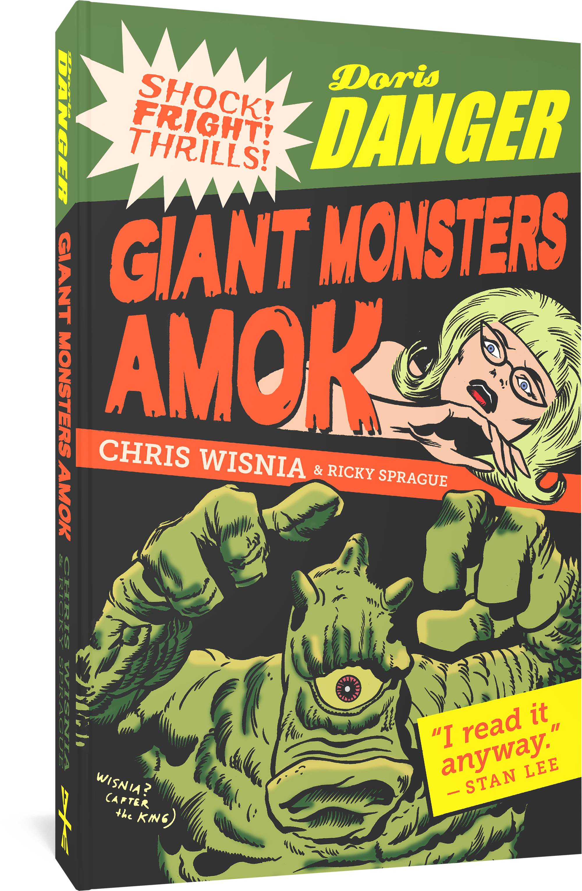 Fantagraphics Underground Doris Danger Giant Monsters Amok Graphic Novel