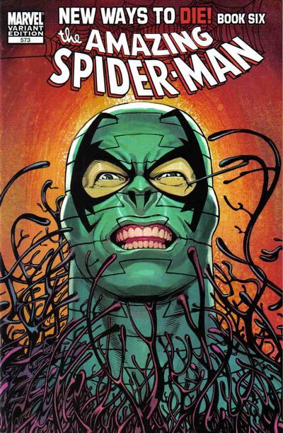 The Amazing Spider-Man #573 [Variant Edition - Kevin Maguire Cover]-Very Fine