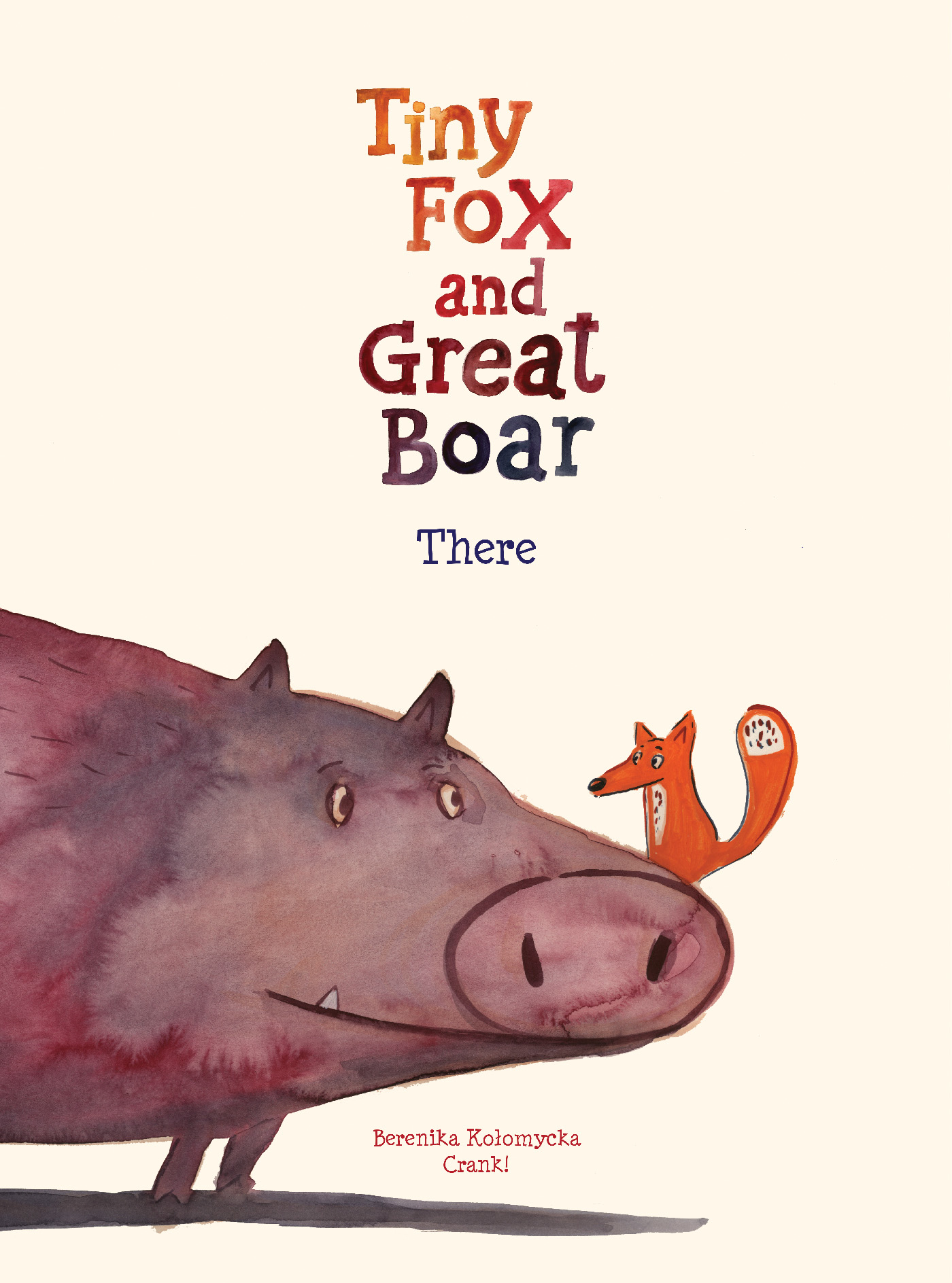 Tiny Fox and Great Boar Hardcover Graphic Novel Volume 1 There