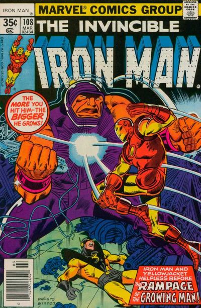 Iron Man #108 [Regular]-Near Mint (9.2 - 9.8)