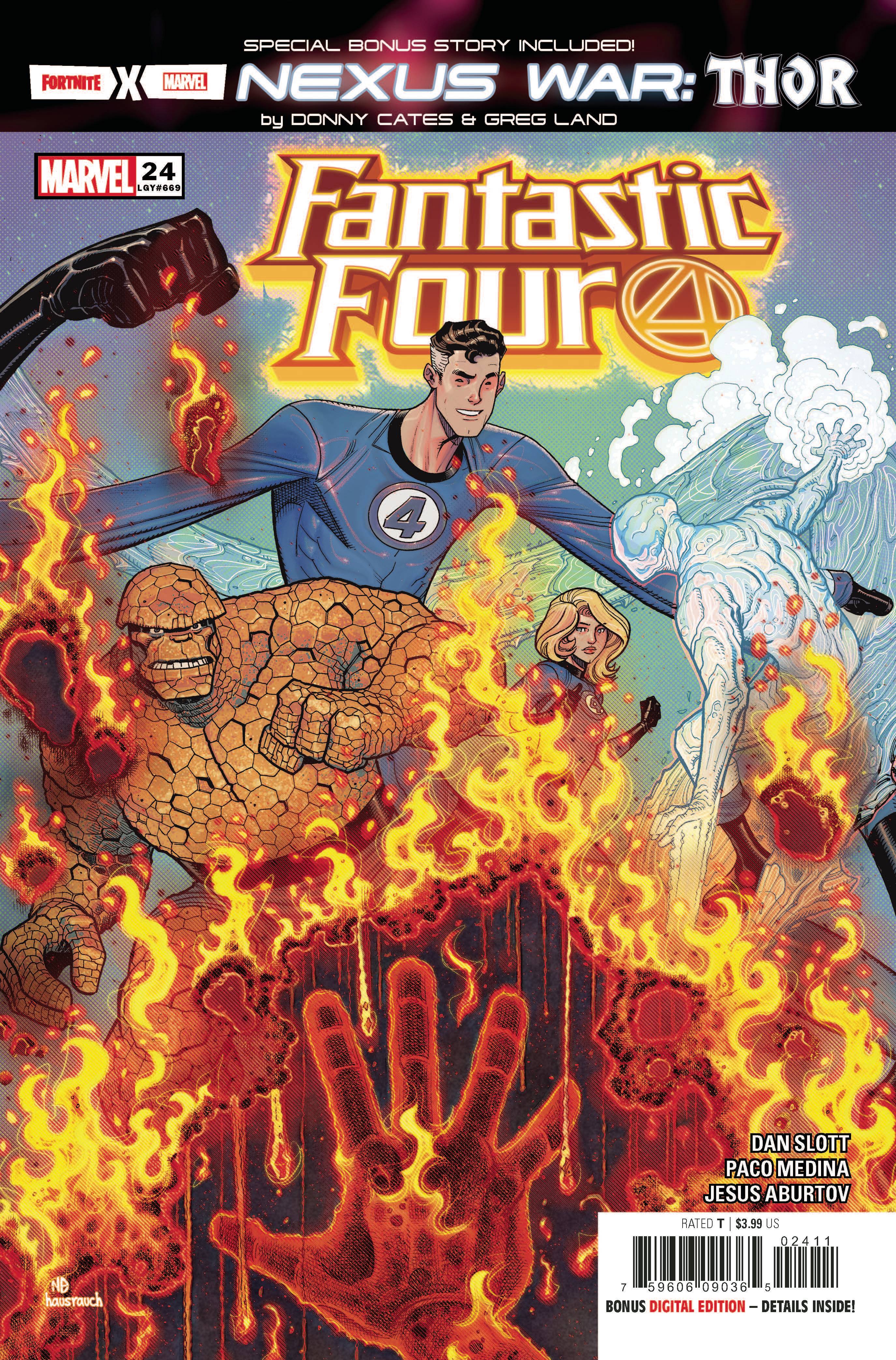 Fantastic Four #24 Fortnite Story (2018)