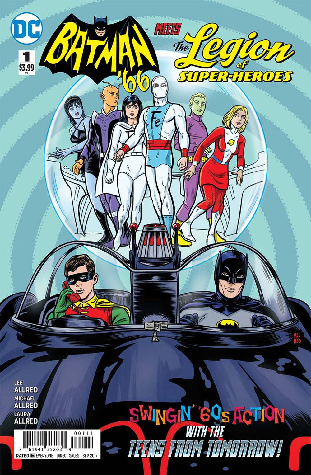 Batman 66 Meets The Legion of Super Heroes #1