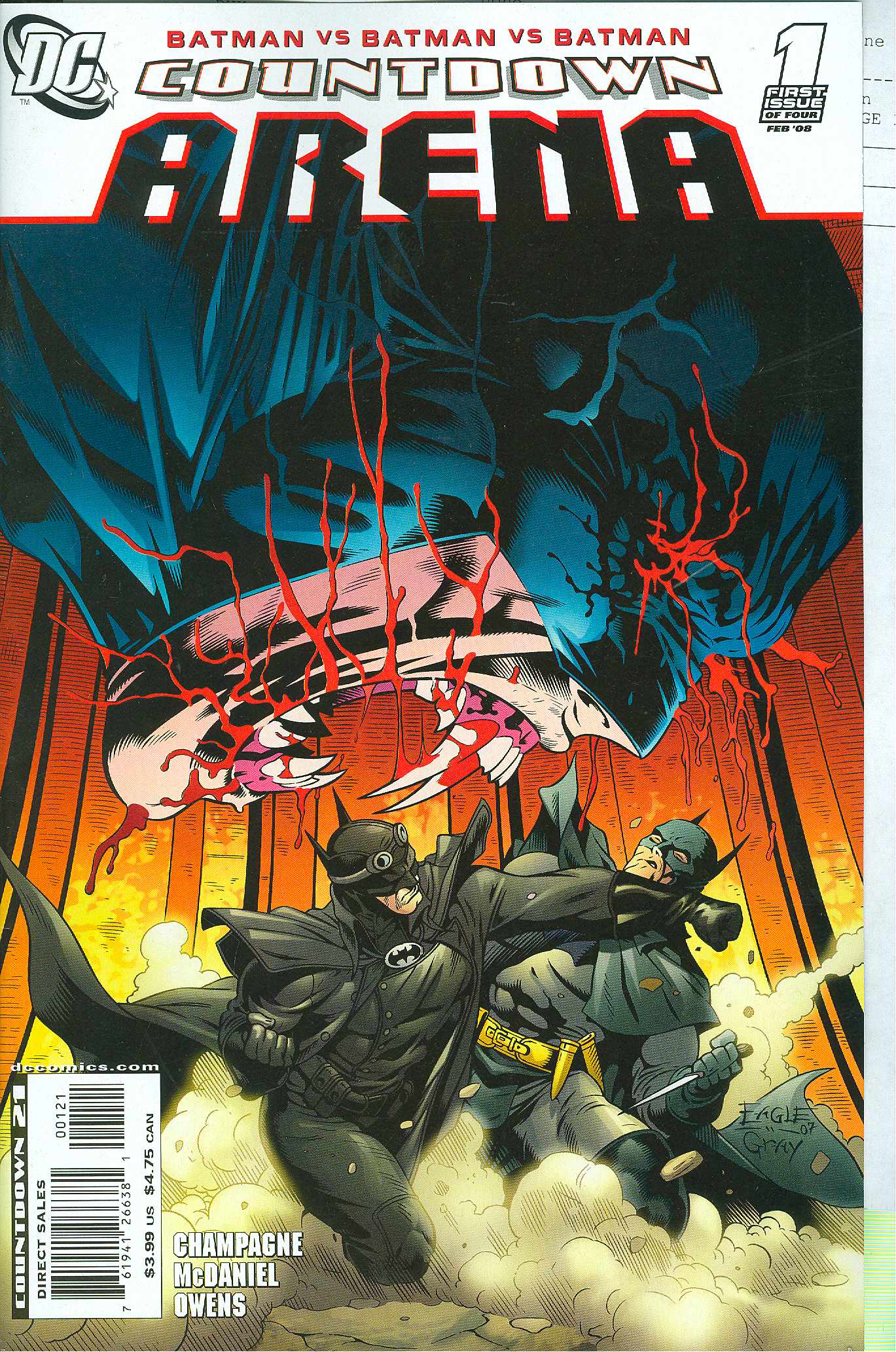 Countdown Arena #1 1 for 10 Incentive Variant Edition (Of 4)