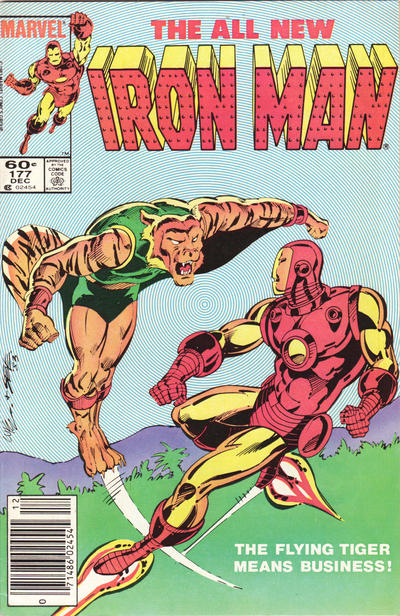 Iron Man #177 [Newsstand]-Good (1.8 – 3)