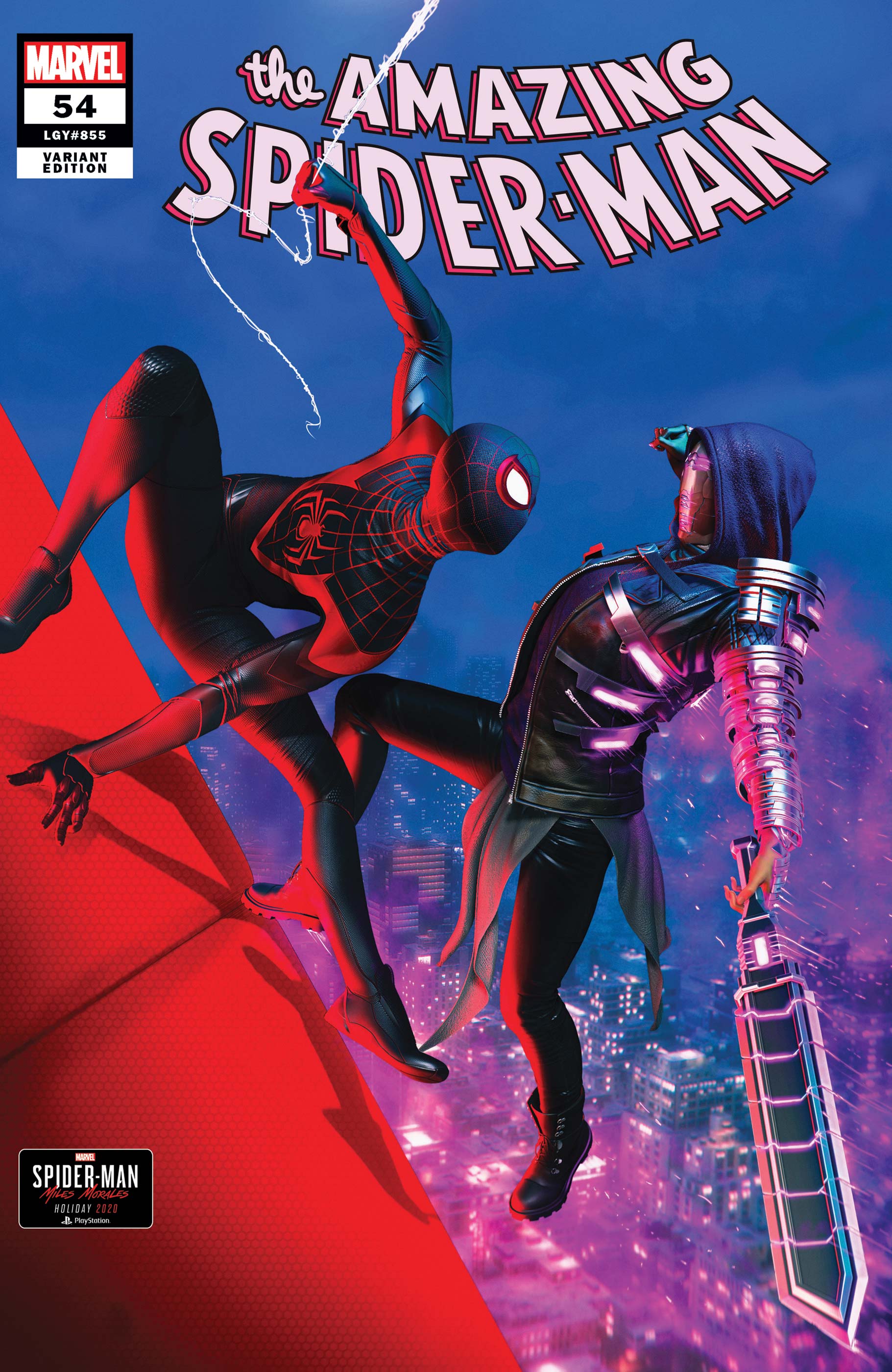 Amazing Spider-Man #54 Goulden Spider-Man Miles Morales Variant Lr (2018)