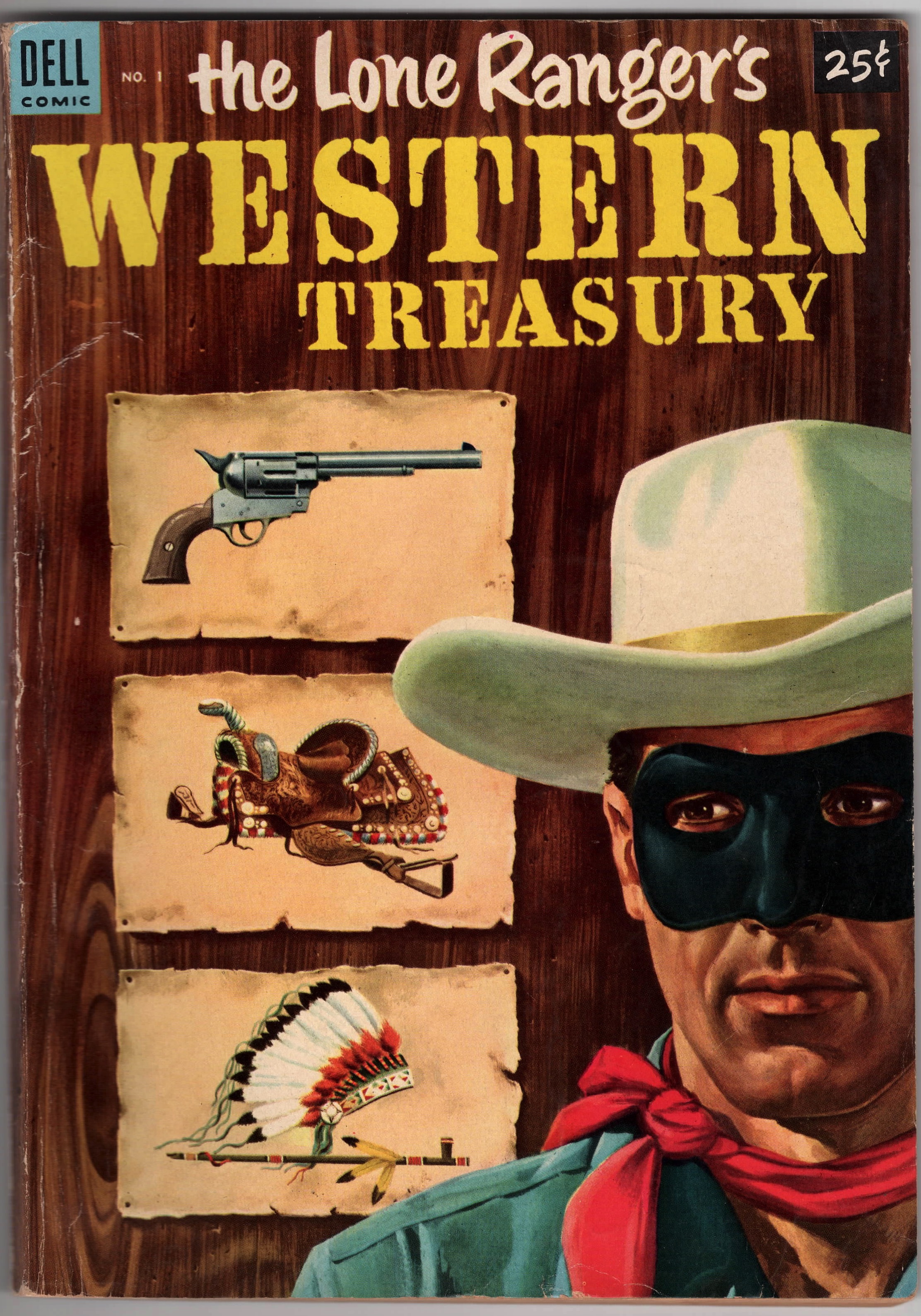 Dell Giant: The Lone Ranger's Western Treasury #1