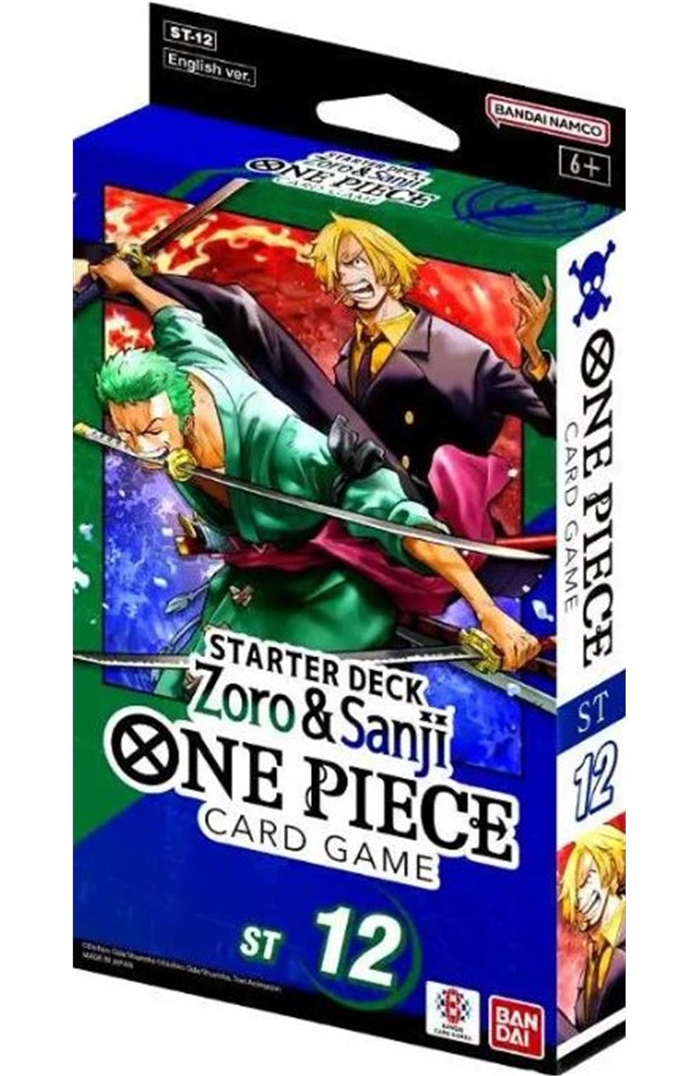One Piece Tcg: Zoro And Sanji Starter Deck [St-12]