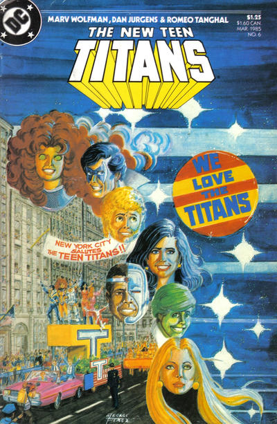 The New Teen Titans #6-Near Mint (9.2 - 9.8)