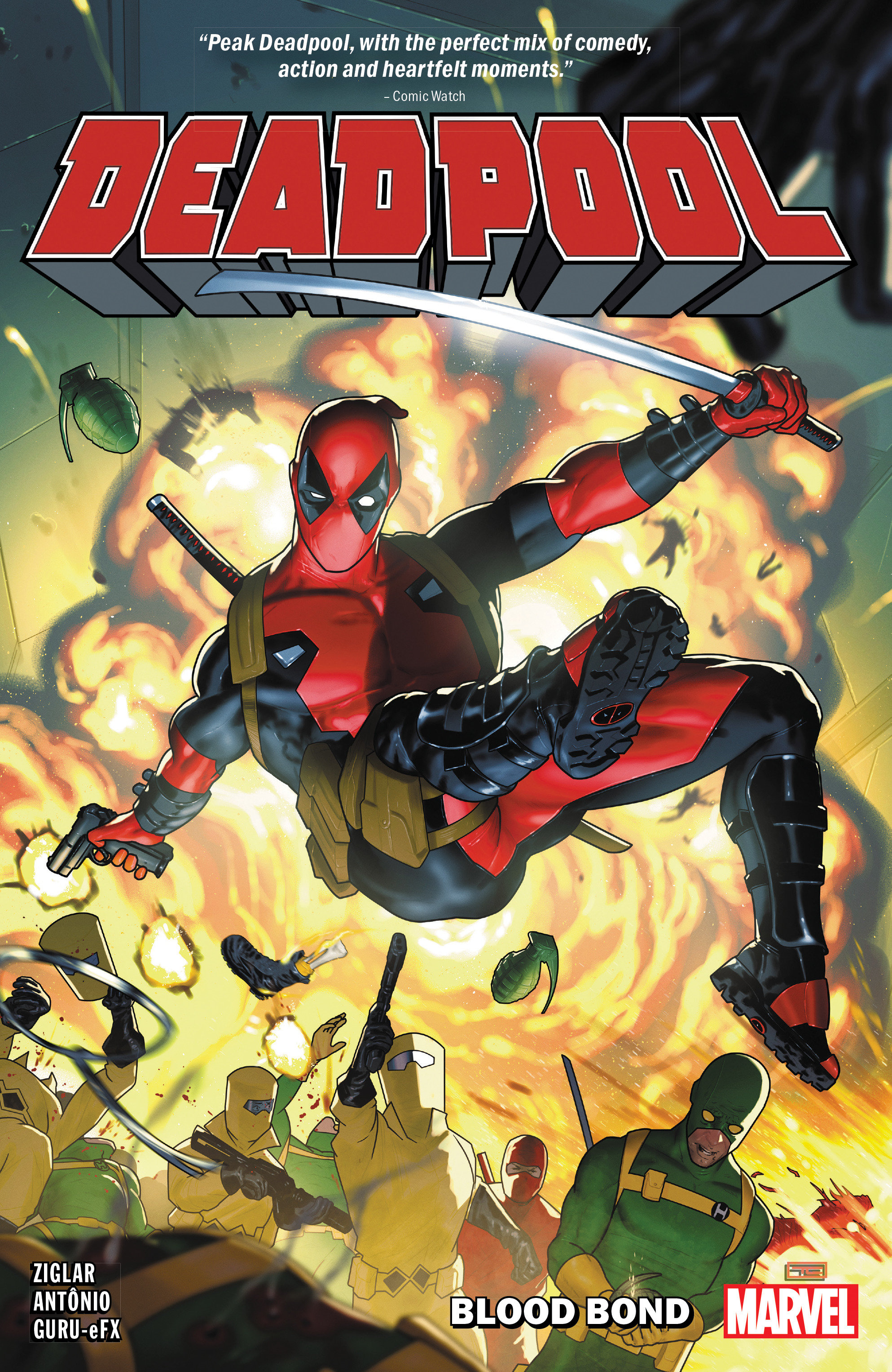 Deadpool by Cody Ziglar Graphic Novel Volume 1 Blood Bond