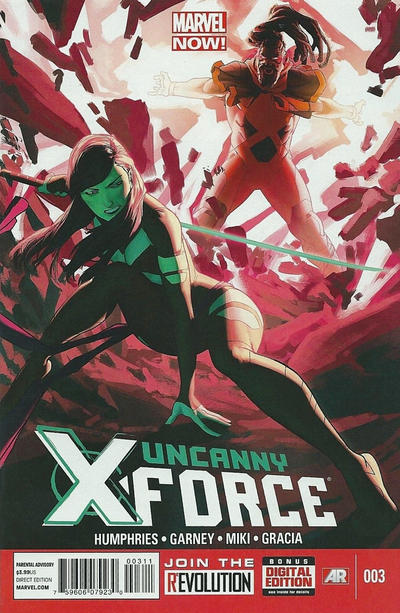 Uncanny X-Force #3-Fine (5.5 – 7)