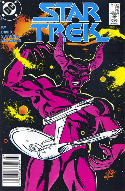 Star Trek #52 [Newsstand](1984)-Fine (5.5 – 7)