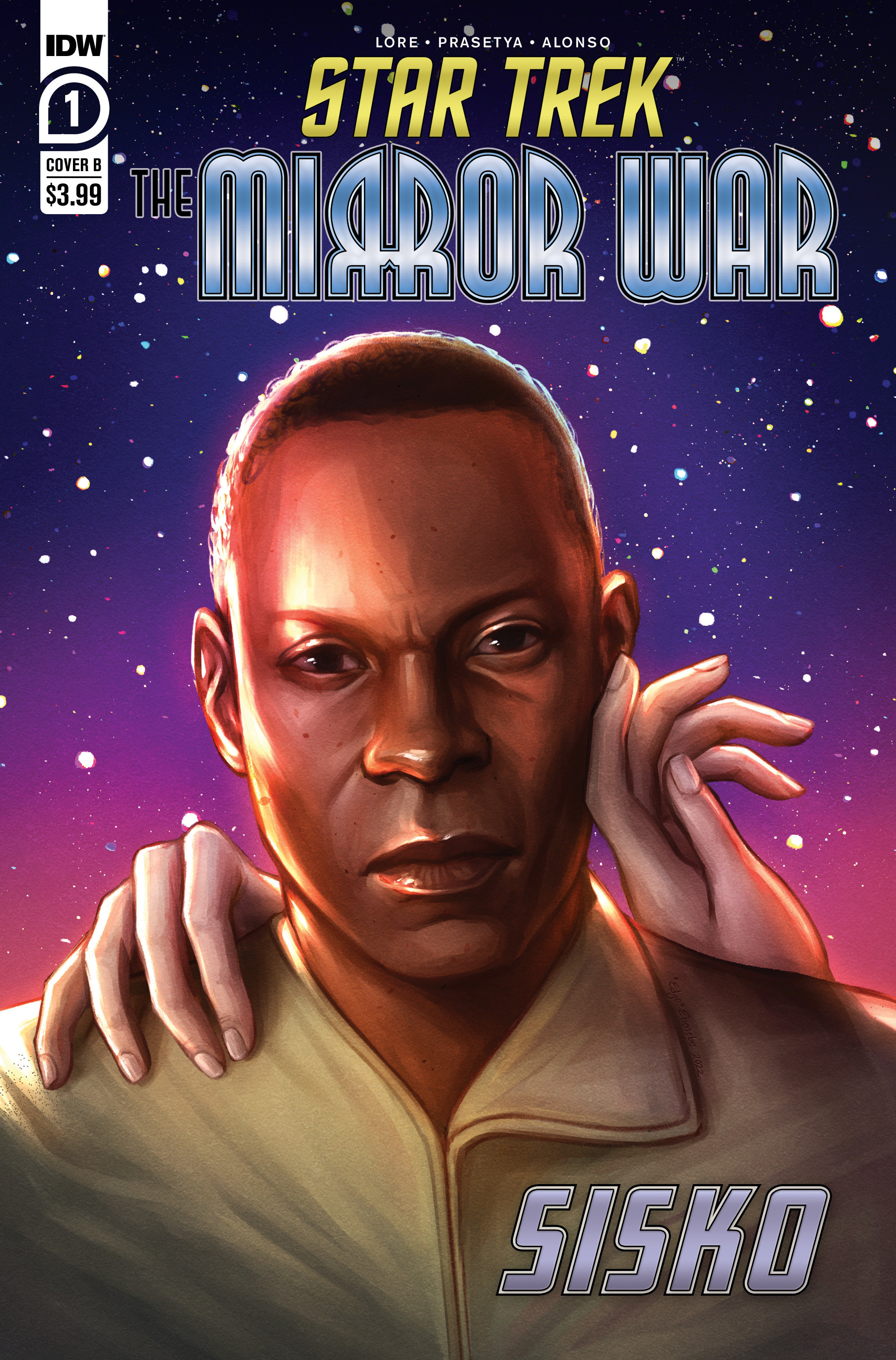 Star Trek Mirror War Sisko Cover B Evenebe