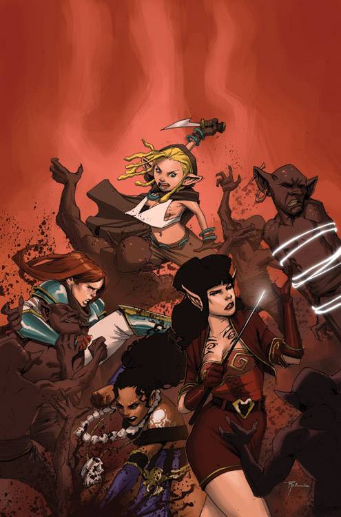 Rat Queens #3 Cover B (2013)