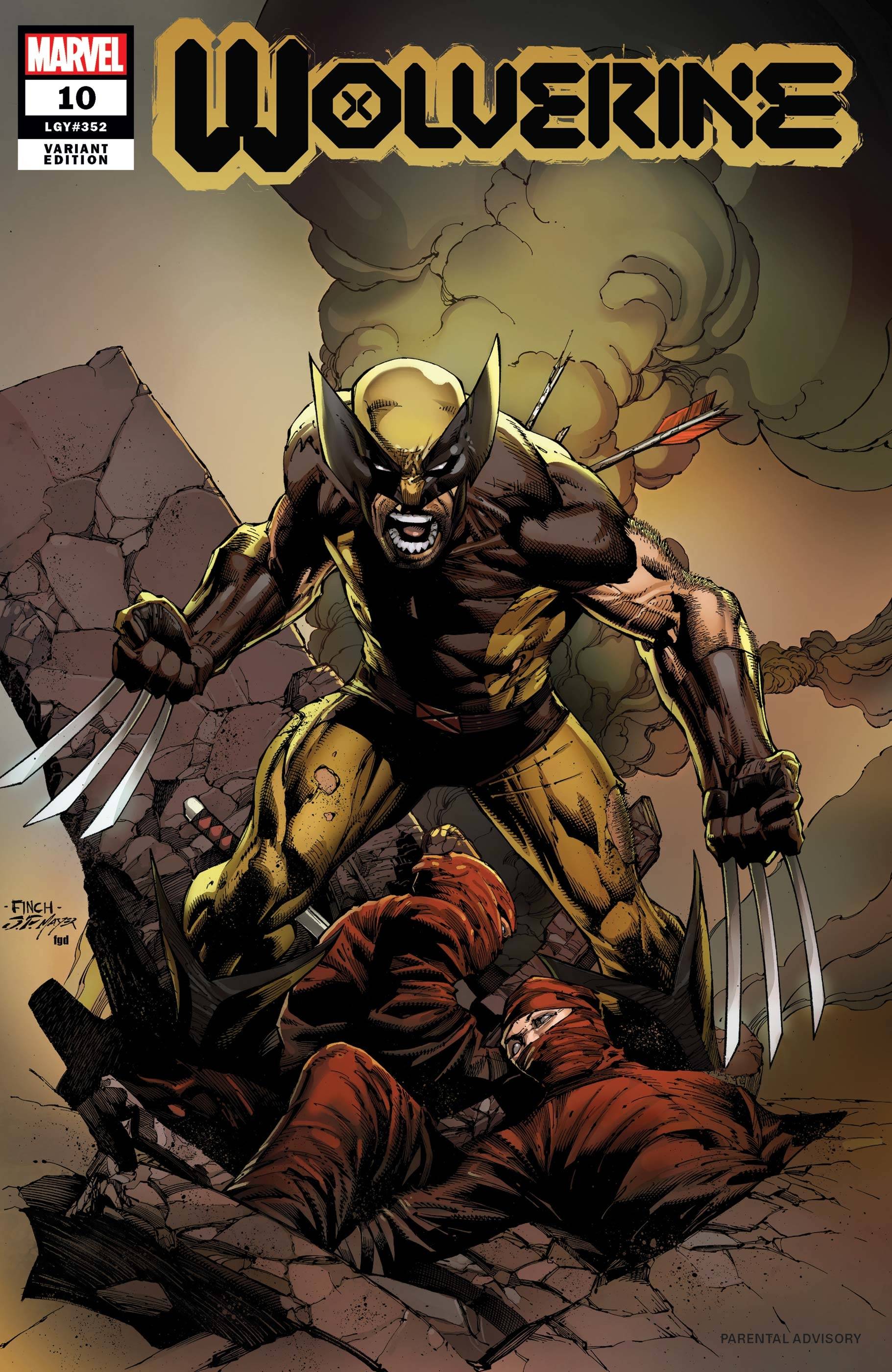 Wolverine # 2 Finch 1:25 Variant NM Marvel 