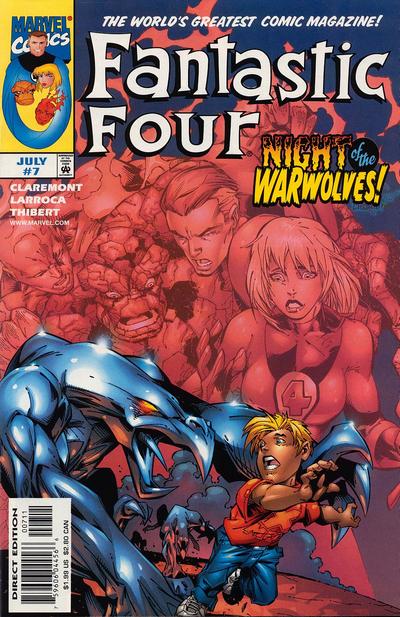 Fantastic Four #7 (1998) [Direct Edition]-Fine (5.5 – 7)