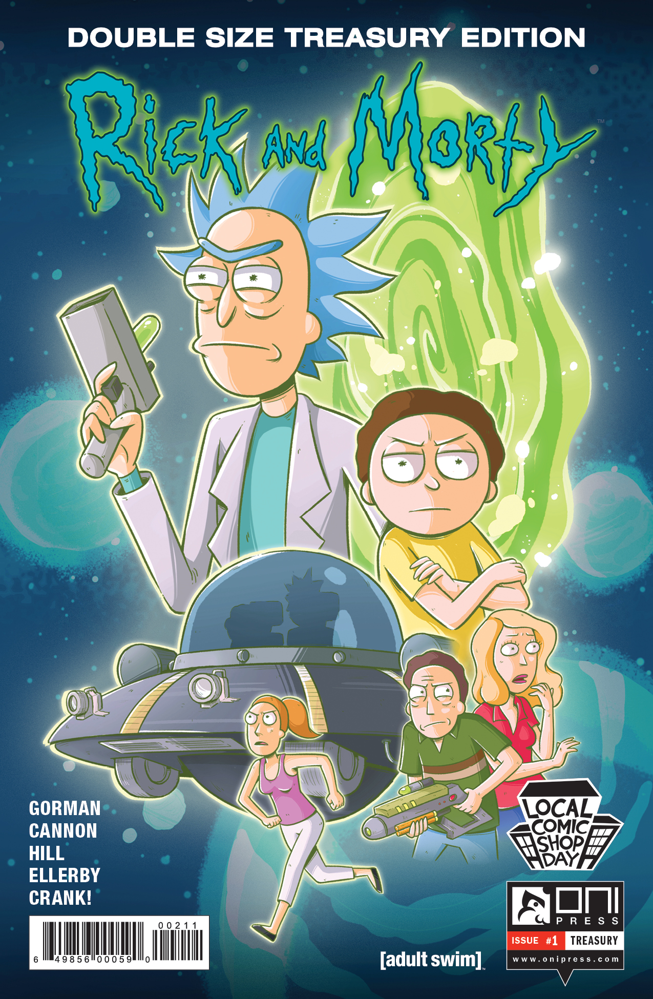 Local Comic Shop Day 2015 Rick and Morty Treasury Edition #1 (2015)