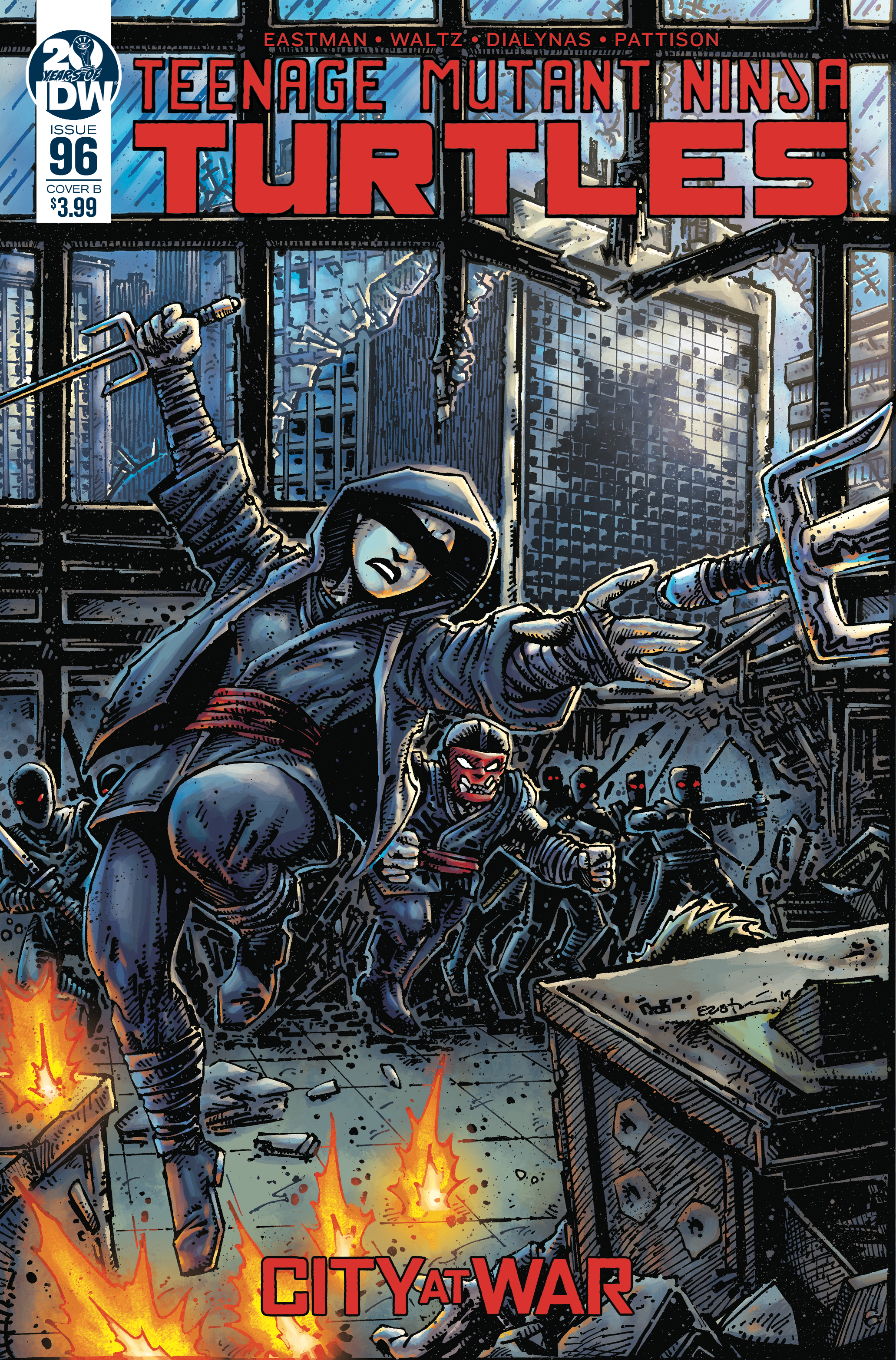 Teenage Mutant Ninja Turtles Ongoing #96 Cover B Eastman (2011)