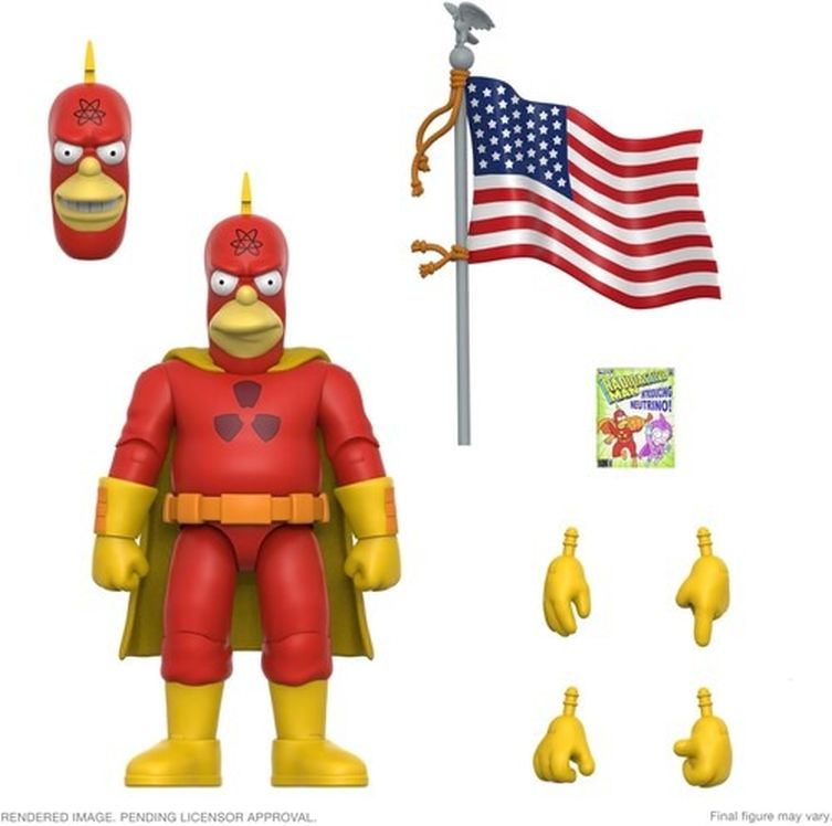 Ultimates The Simpsons Wave 4 Radioactive Man