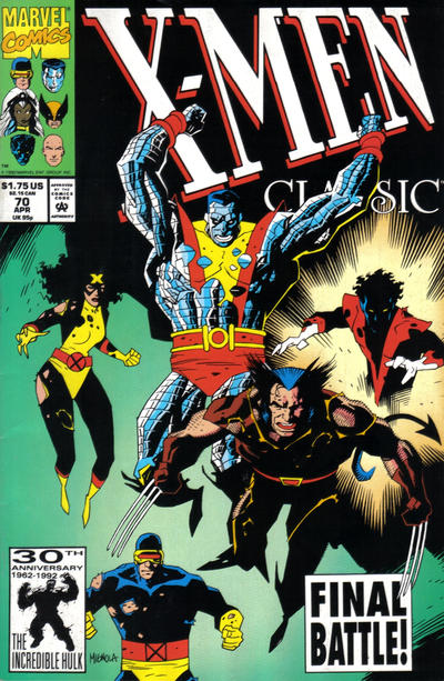 X-Men Classic #70 [Newsstand]-Near Mint (9.2 - 9.8)