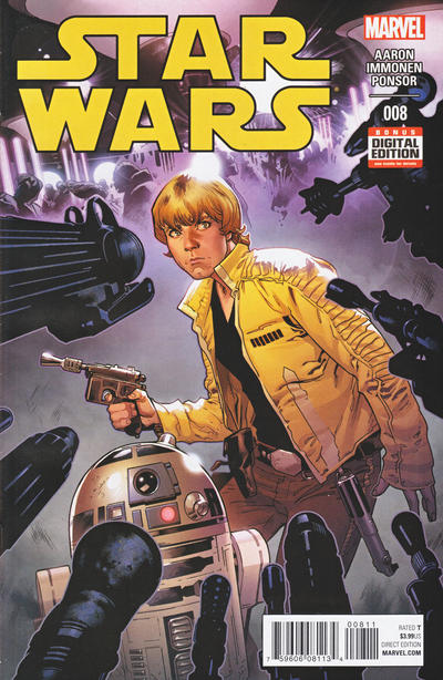 Star Wars #8 [Stuart Immonen Cover] - Nm- 9.2  Read Star Wars #8 - #12, Then Darth Vader #7