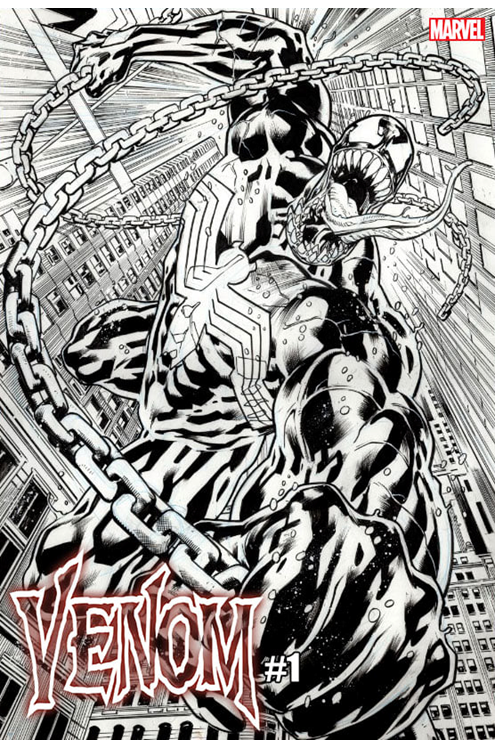 Venom #1 2nd Printing Hitch Sketch Variant (2021)