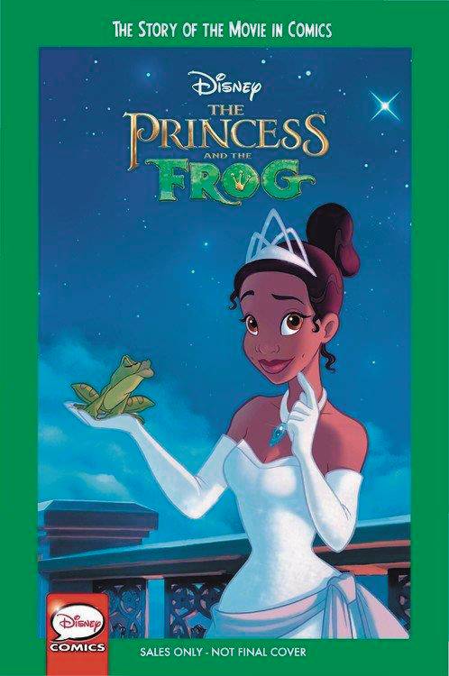 Disney Princess And Frog Story of Movie In Comics Graphic Novel