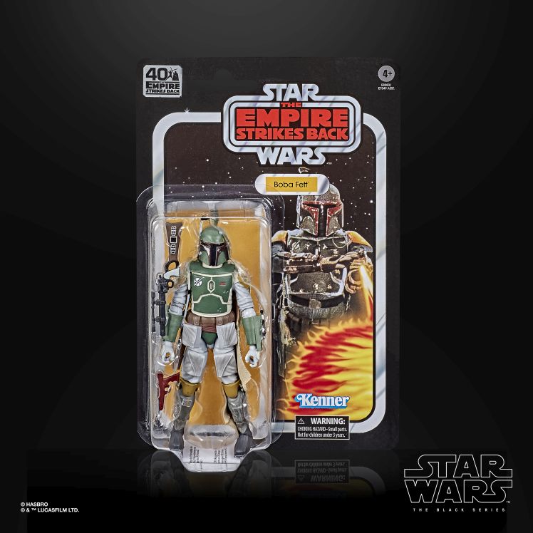 Star Wars The Black Series Boba Fett 40th Anniversary 6 Inch Action Figure