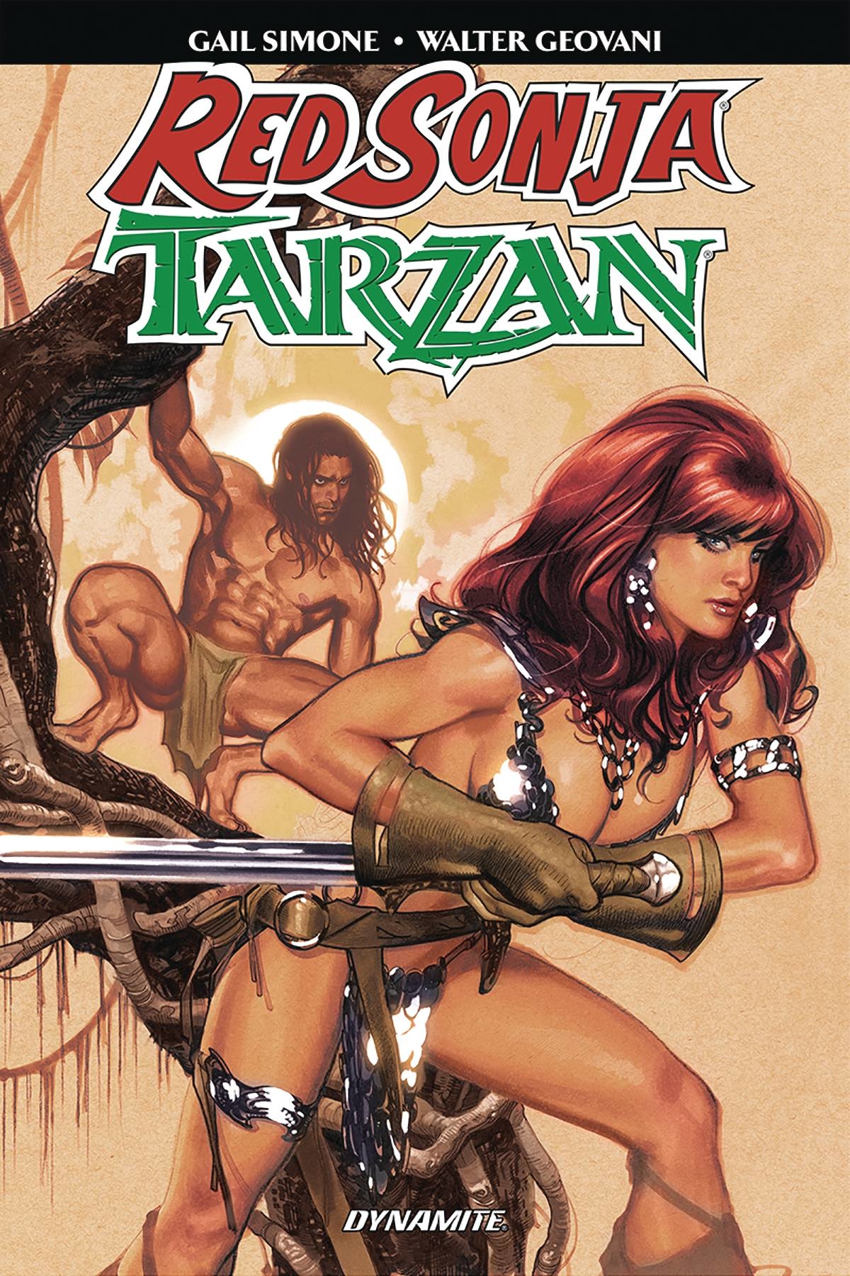 Red Sonja Tarzan Graphic Novel
