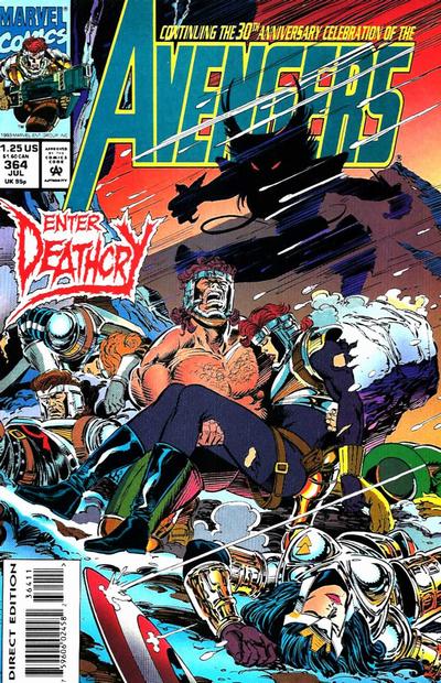 The Avengers #364 [Direct Edition]-Very Good (3.5 – 5)