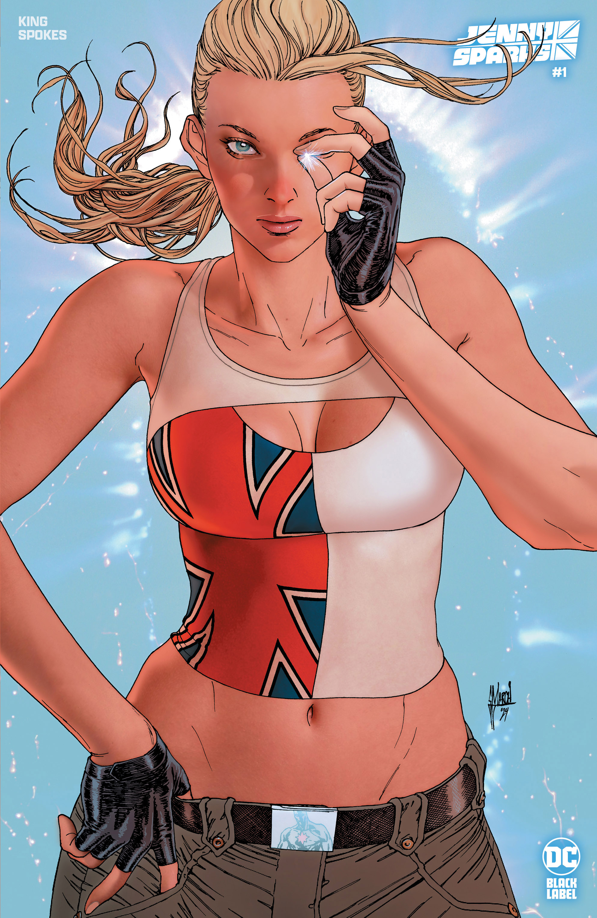 Jenny Sparks #1 Cover B Guillem March Card Stock Variant (Mature) (Of 6)