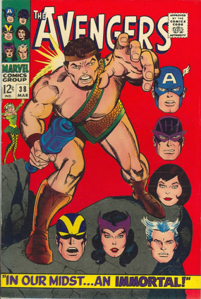 The Avengers #38 [Regular Edition](1963)-Very Fine (7.5 – 9)