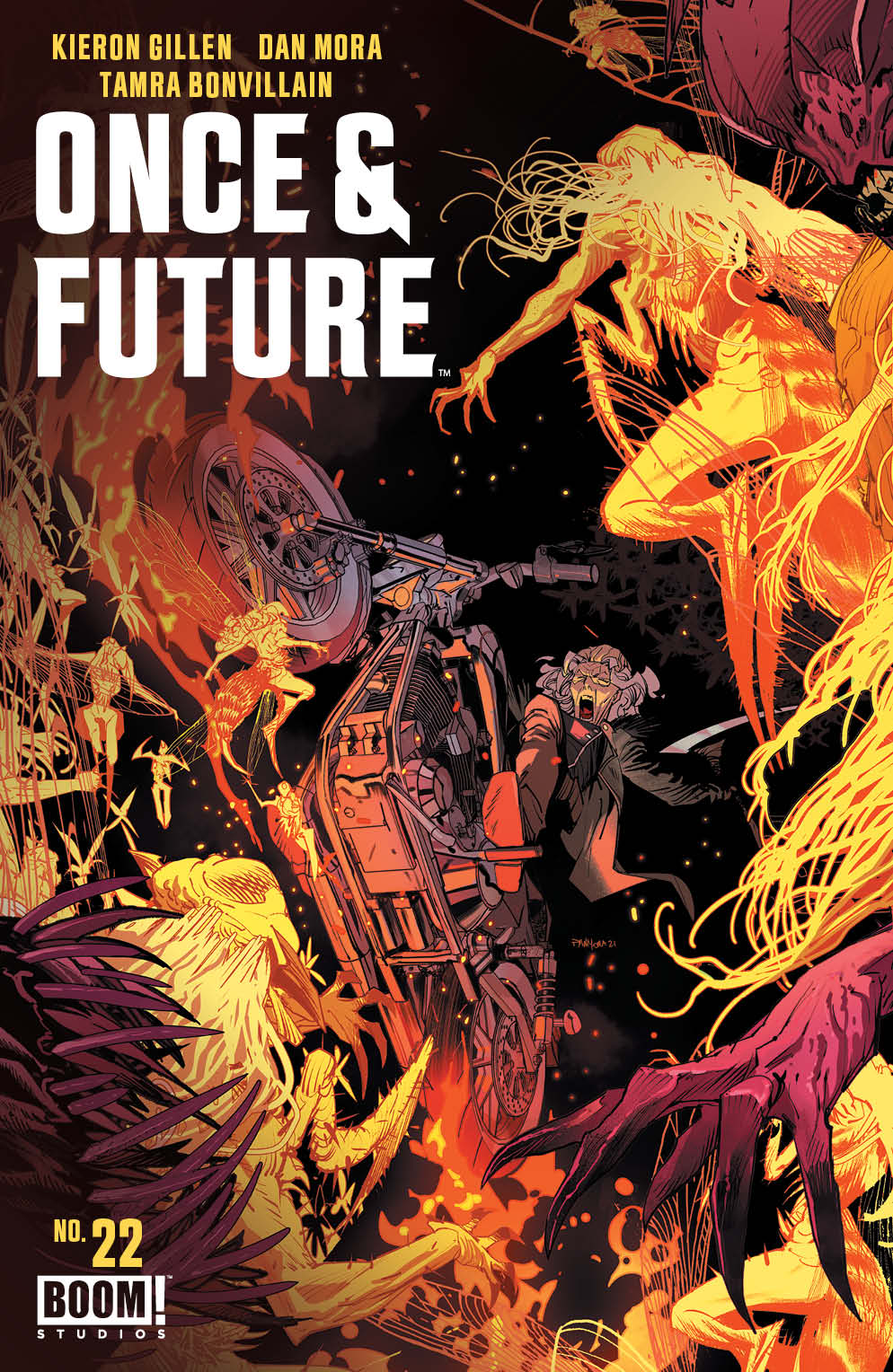 Once & Future #22 Cover A Mora