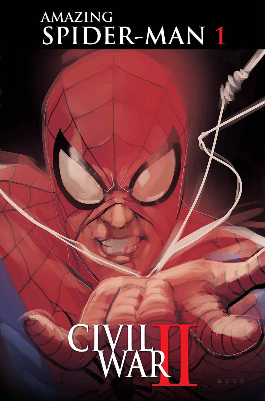 Civil War II Amazing Spider-Man #1 Noto Character Variant
