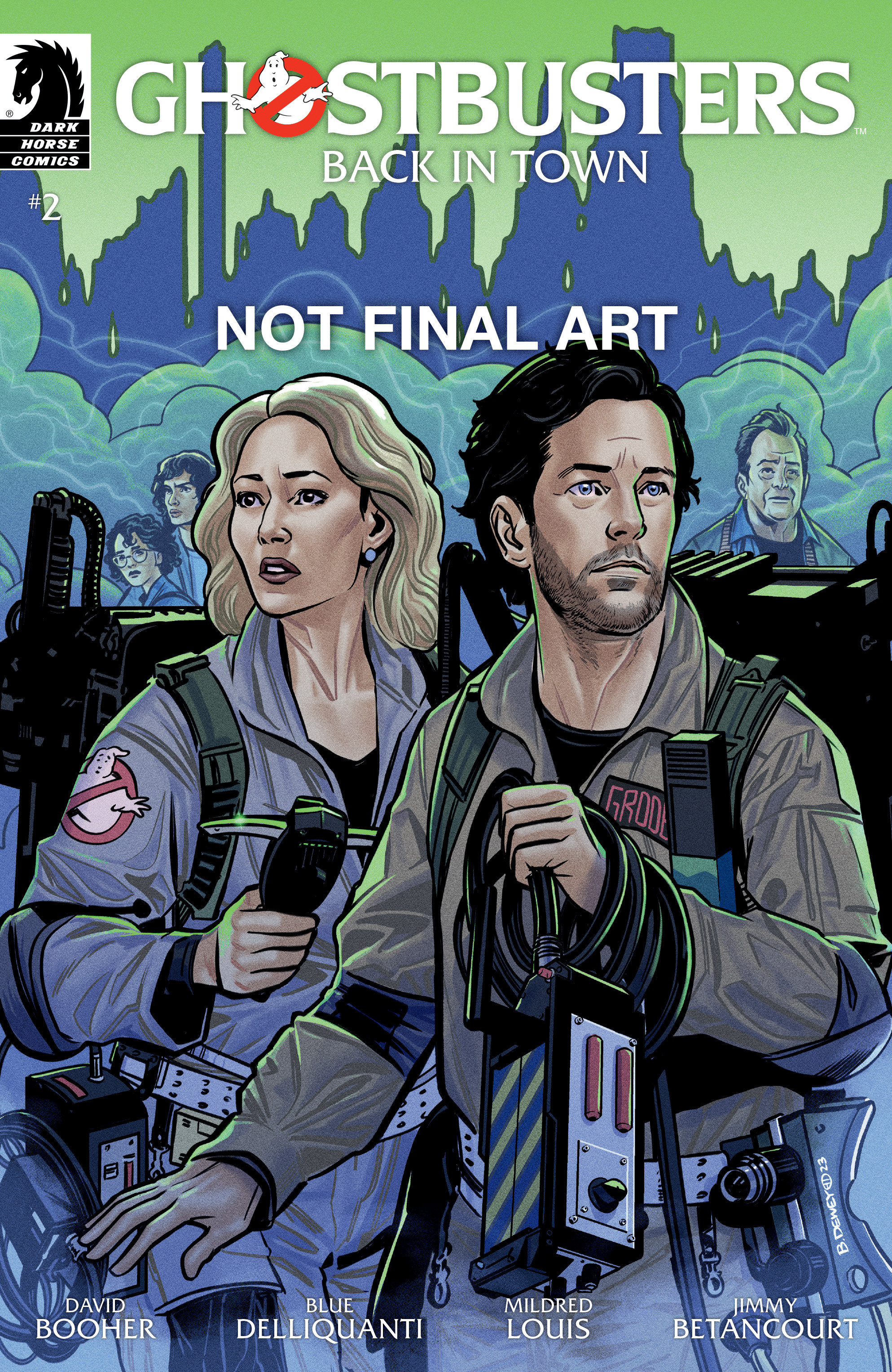 Ghostbusters Back in Town #2 Cover B (Ben Dewey)