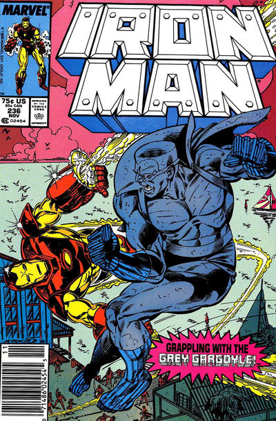 Iron Man #236 [Newsstand]-Near Mint (9.2 - 9.8)