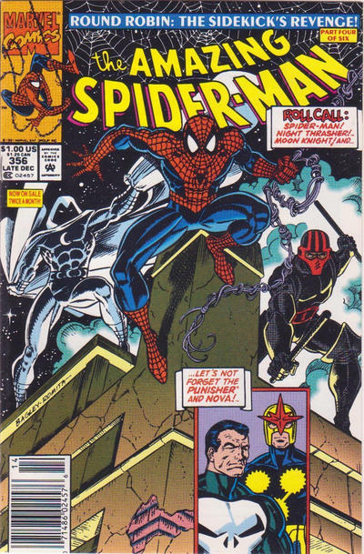 The Amazing Spider-Man #356 [Newsstand]-Fine