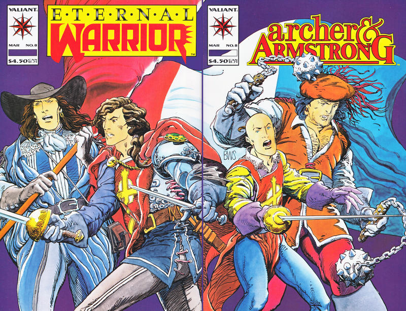 Archer & Armstrong #8-Near Mint (9.2 - 9.8)