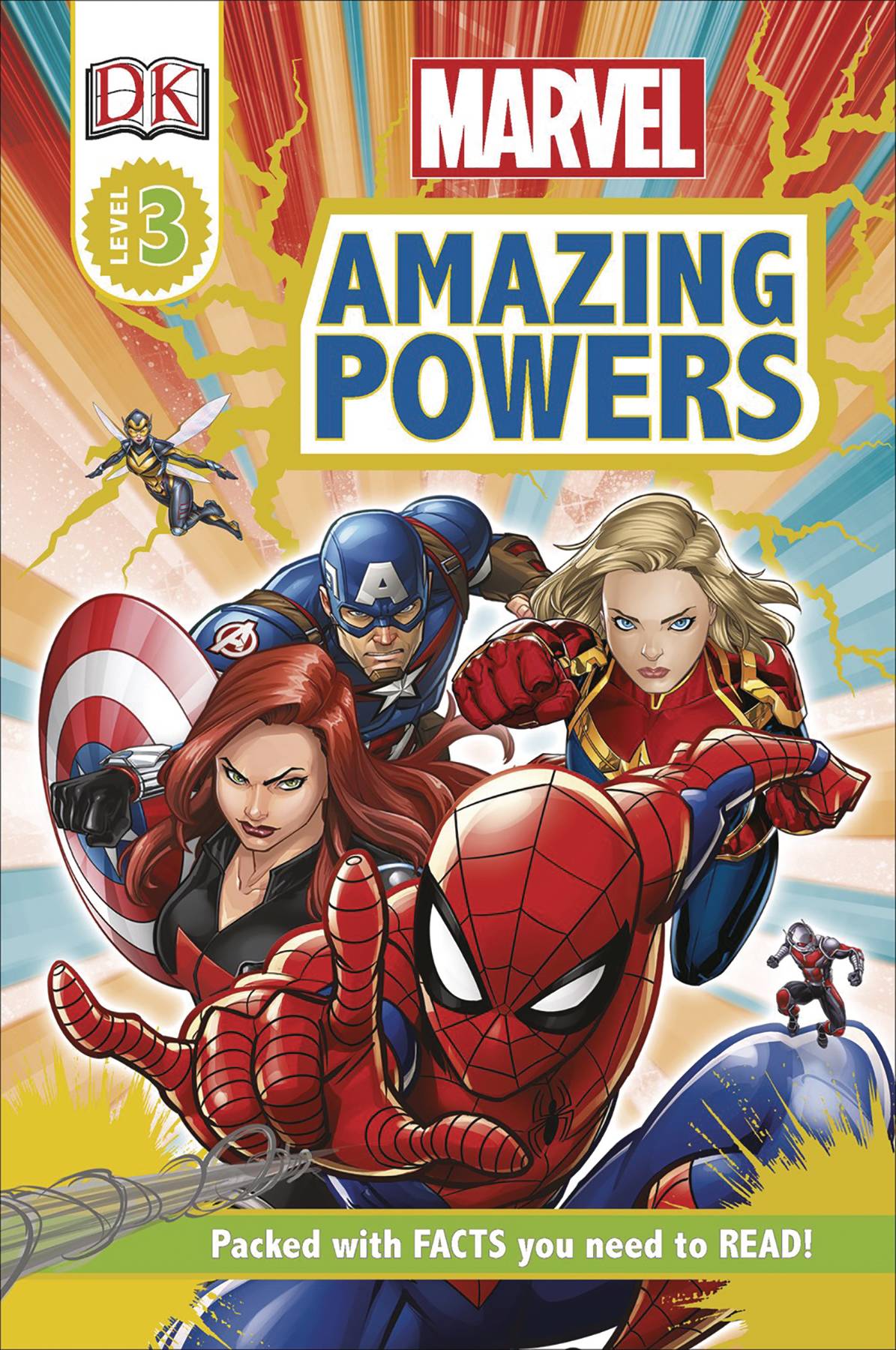 Dk Readers Level 3 Marvel Amazing Powers Soft Cover