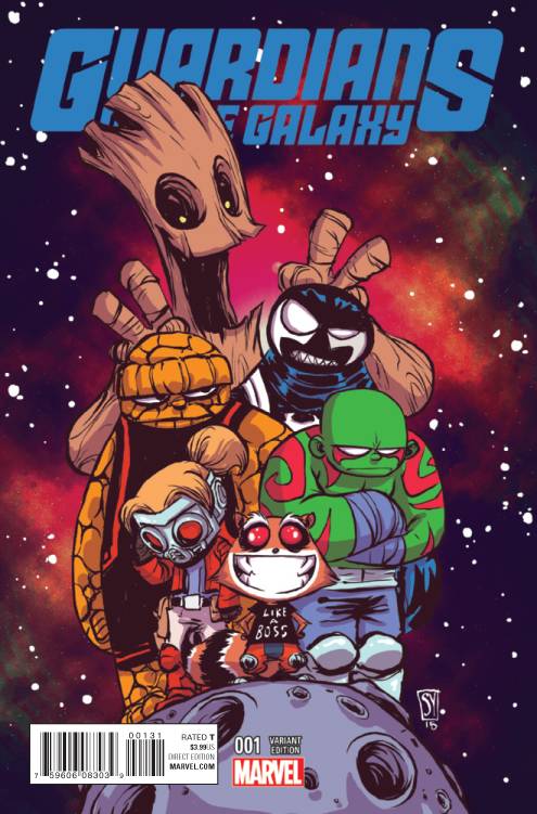 Guardians of the Galaxy #1 (Young Variant) (2015)