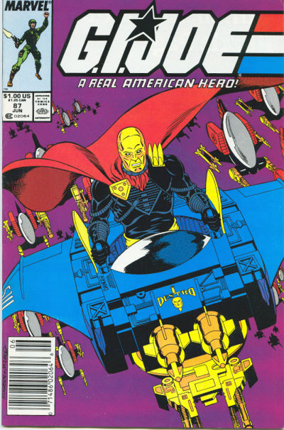 G.I. Joe, A Real American Hero #87 [Newsstand]-Fine (5.5 – 7)