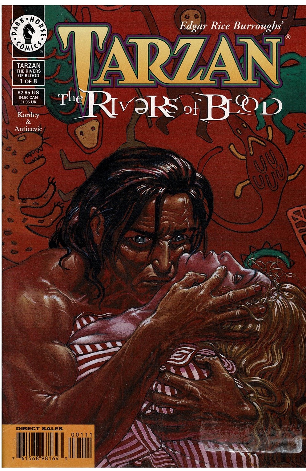 Tarzan: The Rivers of Blood #1-4 Comic Pack 